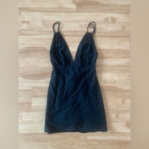 Abercrombie & Fitch Black Skort Dress